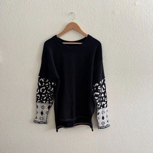 We The Free Tiger Style Cuff Sweater Thermal NWT Medium - Picture 3 of 4